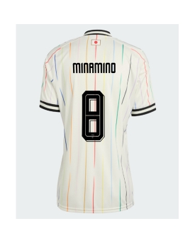 Billige Fotballdrakt Japan Takumi Minamino #8 Replika Bortedrakt Dame VM 2026 Kortermet